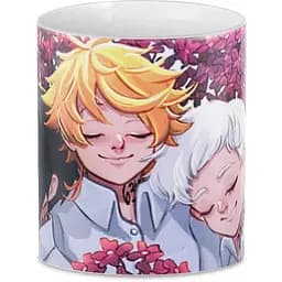 Кружка GeekLand The Promised Neverland Обещанный Неверленд NV 02.01 330 мл белая