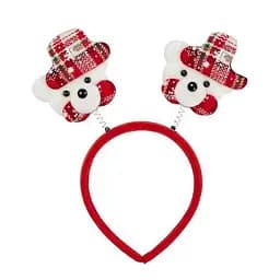 Обідок новорічний "Ведмідь" Bambi 2505-SP-4 розмір 22,5 см