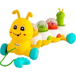 Игрушка музыкальная Baby Team Ползунчик (8659_желтый)