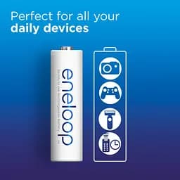 Акумулятор Panasonic AA Eneloop 2000mAh NI-MH * 2 (BK-3MCDE/2CP) - мініатюра 3