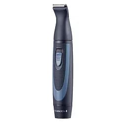 Набір дорожній Remington Travel Kit, для бороди, вусів, носа та вух, насадок-3, чохол, гребінець, пінцет, кусачки, ножиці, сталь, чорно-синій - мініатюра 2