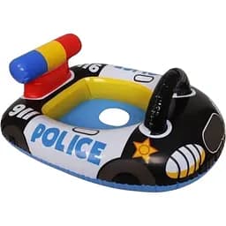 Детский надувной плот Intex 59586 NP Полицейская Машинка. Размером 73x58см, от 1 года
