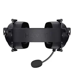 HAVIT HV-H2033d Black - ігрова гарнітура з 50 мм драйверами та знімним мікрофоном, Чорний - мініатюра 6