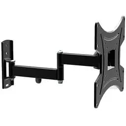 Настенный крепеж LCD/Plasma TV 15-42" Walfix R-343B цвет черный, до 25 кг, VESA: 200x200 мм, наклон: -15º ~ +5º, поворот: до 180