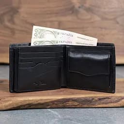 Чоловіче портмоне Tony Perotti Italico 3620 nero (90588) Чорне - мініатюра 4