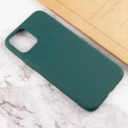 Силіконовий чохол Candy для Apple iPhone 14 Plus (6.7) Зелений / Forest green - мініатюра 4