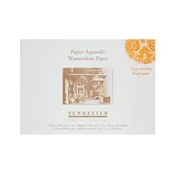 Склейка для акварелі Sennelier, 20 аркушів, крупне зерно, 300 г/м, 51x36 см