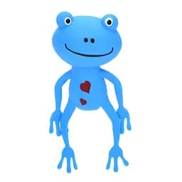 Дитяча іграшка-антистрес "Жабеня" Bambi MS 4031(Blue) розмір 13 см, борошно