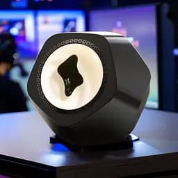 Феррофлюїдна музична лампа Pentagram Magnetic Fluid Audio Lamp Black - мініатюра 2