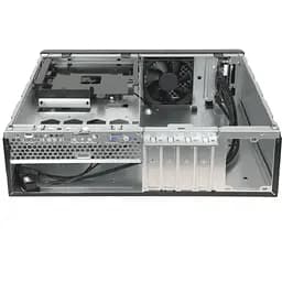 Корпус Chieftec UNI BE-10B-300 mATX , БЖ 300W, SLIM FF (BE-10B-300)