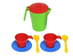 Набір посуду Tigres Релакс 7 елементів зелений (39793)