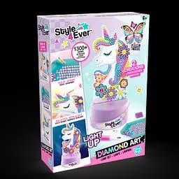 Набір для творчості Style 4 Ever "Diamond Art - Деко з підсвіткою" CanalToys Art.OFG299
