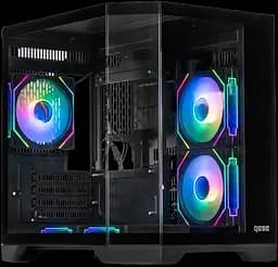 Корпус QUBE CRYSTAL ARGB Black (CRYSTAL_GBNU3)