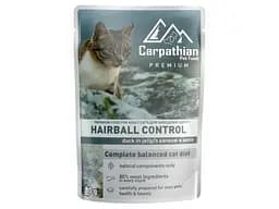 Вологий корм для кішок Carpathian Pet Food з качкою в желе 80 г (4820111141371)