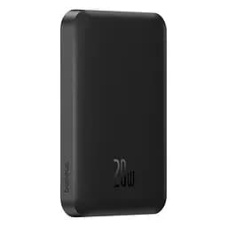 Зовнішній акумулятор Baseus Magnetic Mini Wireless Fast Charge Power Bank 5000mAh 20W Cluster Black（With Simple Series Charging Cable Type-C to Type-C (P10022107113-00) - мініатюра 4
