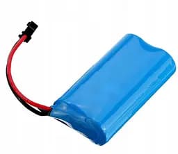 Акумулятор 18650 7.4V 2900 mAh з конектором JST SM-2P для дитячих іграшок та радіокерованих моделей (18855)