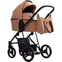 Универсальная коляска 2 в 1 Bebetto Flavio Pro, 03 Коричневый (503.12.21.P03)