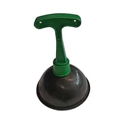 Вантуз с пластиковой ручкой Зелёный 84423