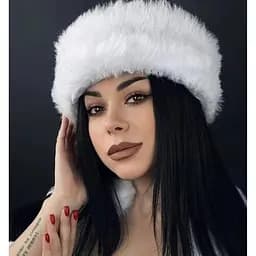 Шапка Хутро біла