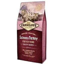 Сухой корм Carnilove Cat Salmon & Turkey для котят лосось и индейка 6 кг