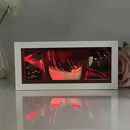 Світильник нічник 3D Людина бензопила Макіма Chainsaw Man Makima 20 см NL3D CM M 01