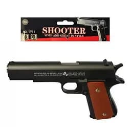 Пістолет Star Toys 138D на кульках, 13,5 см, світло, лазер, на батарейці