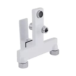 Змішувач для ванни Qtap Gemini (з душовим гарнітуром) QTGEM259CRW45683 Chrome/White Білий - мініатюра 5