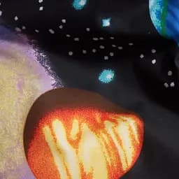 Комплект постільної білизни Moon&Star Бязь Gold Люкс Universe Magic сімейний 160х220х2 наволочки 2х50х70 - мініатюра 6
