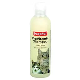 Pro Vitamin Shampoo Beaphar Aloe Vera for Cats and Kittens з екстрактом Алое Вера для котів та кошенят з чутливою шкірою, 250 мл