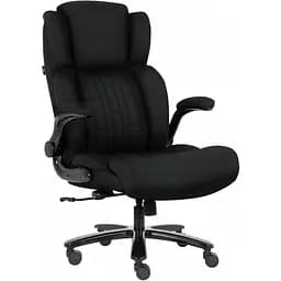 Офісне крісло GT Racer B-5938 Fabric Black XL [147912] - мініатюра 2