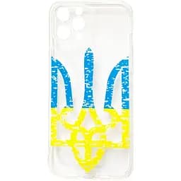 Чохол-накладка Toto TPU Case Патриотический Дизайн Герб Apple iPhone 11 Pro Max Clear