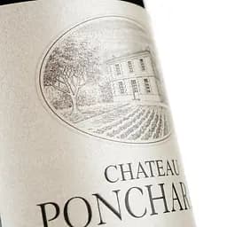 Вино Chateau Poncharac, червоне, сухе, 0,75 л - мініатюра 3