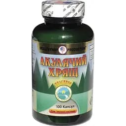 Акулячий хрящ для зміцнення імунітету і кісток 100 шт.