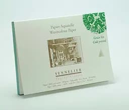 Склейка для акварелі Sennelier, 20 аркушів, холодне пресування, 300 г/м, 26x18 см - мініатюра 3