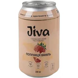 Напиток соковый Jiva Клубника - Ваниль с подсластителем 330 мл