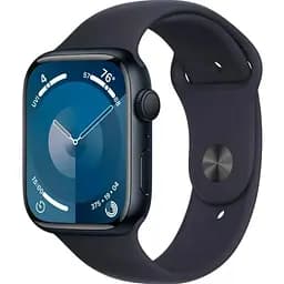 Смарт-часы Apple Watch Series 9 GPS Midnight Aluminum Case with Midnight Sport Band 41 мм S/M (MR8W3)