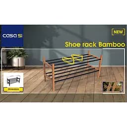 Полиця для взуття Casa Si Shoe Rack Bamboo (CS92307W04) - мініатюра 2
