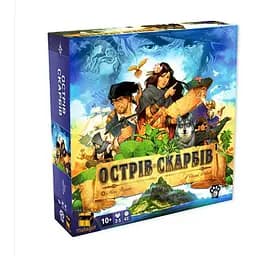 Настольная игра Woodcat Остров Сокровищ (Treasure Island) (укр.) (ВР_ОС)