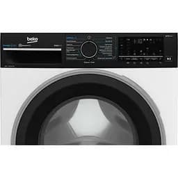 Beko Пральна машина фронтальна, 9кг, 1400, A, 55см, дисплей, пара, інвертор, WIFI, білий - мініатюра 8