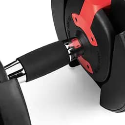Гантель розбірна регульована Gymtek 2,5-24кг червоний - мініатюра 3