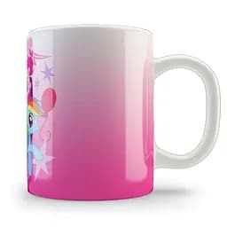 Кружка GeekLand My little pony персонажи 330 мл серая