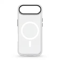 Чехол для Apple iPhone 17 Air, Uniq MagCase, белый, противоударный, панель-накладка с магсейф, ударопрочный TPU+PC, с магнитом MagSafe, поддержка полноценной беспроводной зарядки, ArmorStandart (ARM86279)