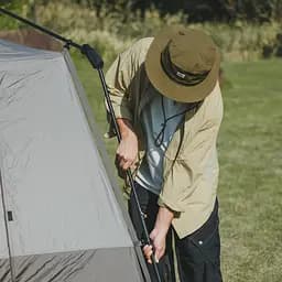 Намет чотиримісний для кемпінгу Naturehike Cape Series 5.2 (CNK2450WS037) сіро-коричневий - мініатюра 8