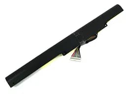 Акумулятор L12S4E21 для ноутбука Lenovo IdeaPad Z500, Z500A, Z510, Z510A, Z400, Z400S, Z400A, P500 (L12S4K01, L12L4K01) (14.4V 2600 mAh 37.4Wh) - мініатюра 2