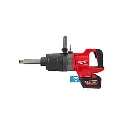 Гайковерт акумуляторний безщітковий 1'' MILWAUKEE, M18 ONEFHIWF1D-0C, 2711Нм, з кільцем (кейс) - мініатюра 4