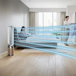 Очищувач повітря Dyson TP09 EU/TR Wh/Gd (369876-01) - мініатюра 7