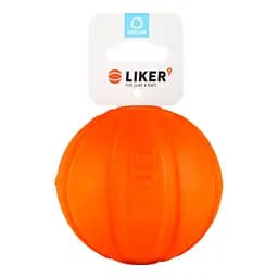 Мячик Liker 9, 9 см, оранжевый (6295)