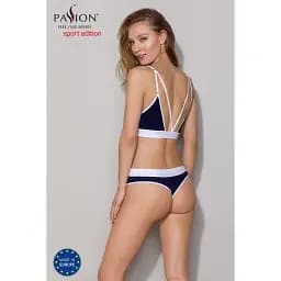 Спортивний топ із подвійними бретелями Passion PS007 TOP navy blue L - мініатюра 7