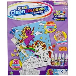 Ароматний набір для творчості Scentos Чарівний світ 20210 серії "Clean Colouring"