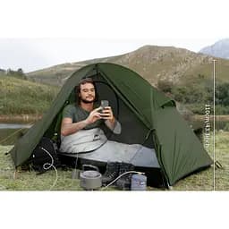 Одномісний намет Naturehike Cycling 1 NH18A095-D 210T (Темно-зелений) - мініатюра 4